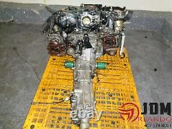 01-03 Subaru Legacy Gt 2.0l Twin Turbo Engine Awd Transmission Jdm Ej208