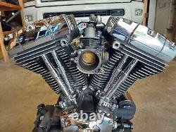 03 Harley Touring FLTRI RUNNING COMP TESTED 88 TWIN CAM FI ENGINE MOTOR 33182mi