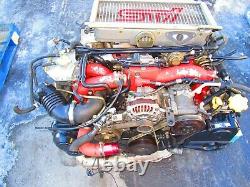 04-05 Subaru WRX STI EJ207 V8 Engine Twin Scroll VF37 Turbo NON IMMOBILIZER ECU