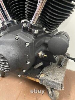 06-17 Harley Davidson TWIN CAM A 103 CI COMPLETE ENGINE MOTOR 4K MILES BLACK OUT