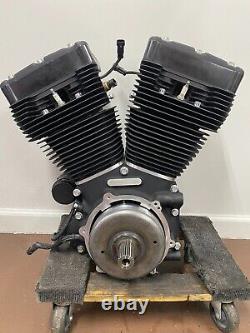 06-17 Harley Davidson TWIN CAM A 103 CI COMPLETE ENGINE MOTOR 4K MILES BLACK OUT