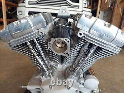 06 Harley Softail FXSTI RUNNING & COMP TESTED TWIN CAM 1450 ENGINE MOTOR 27305mi