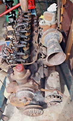 1942 Chevrolet & Gmc 216 Engine Complete And Numbers Matching Stuck