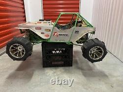1/4 scale rc formula off road / rock bouncer buggy 57cc OBR twin cylinder engine