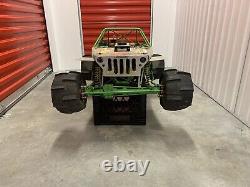 1/4 scale rc formula off road / rock bouncer buggy 57cc OBR twin cylinder engine