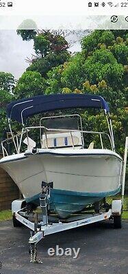 2000 Sea Era 23ft with twin 110hp Johnson Engines