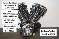 2006 Harley Electra Glide Twin Cam 88 A Engine Motor 42,000 miles + WARRANTY
