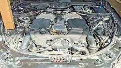 2009 Mercedes Benz S-class S600 Cl600 Engine 5.5l Twin Turbo V12 Motor 71k Miles