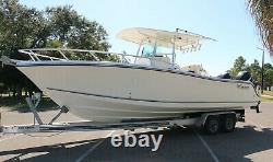 2012 Mako 284 Center Console Twin Engine with Trailer Low Hours Clean