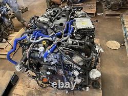 2017-2018 Infiniti Q50 3.0l Twin Turbo Engine Motor Vr30ddtt Read Description
