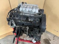 91-99 Mitsubishi 3000GT VR4 Dodge Stealth Twin Turbo Engine Long Block DOHC 6G72