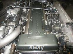 93 96 Toyota Aristo 2jzgte 3.0l Twin Turbo Engine Jdm 2jzgte Motor Wiring & Ecu