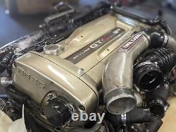 95-98 Nissan Gtr 33 2.6l Twin Turbo Engine Awd Trans Loom & Ecu Jdm Rb26dett
