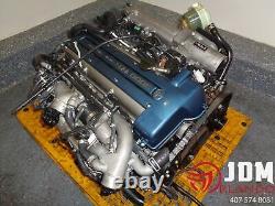 98-04 Toyota Aristo Twin Turbo Engine Loom & Ecu Jdm 2jz-gte