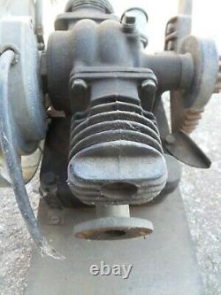 Antique Maytag Twin Cylinder Gas Engine Kick Start Motor