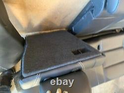 Bmw 2011-2016 F10 Stitched Leather Seats Schwarz Exklusivnaht (lzlz) Set Oem 37k