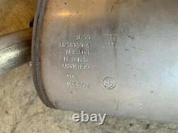 Bmw F30 F32 F36 435i 335i Rear Section Exhaust Muffler Barrel Dual Tips Oem #014