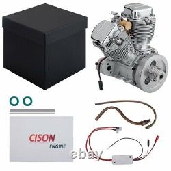 CISON FG-VT9 9cc V2 RC Gasoline Engine V-Twin Dual Cylinder 4-Stroke Air Cooled