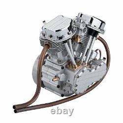 CISON FG-VT9 9cc V-twin V2 Engine Four-stroke Air-cooled Motorcycle RC Gasoline