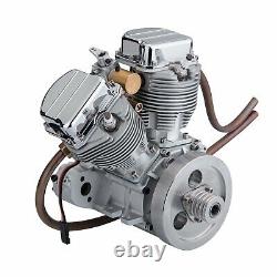 CISON FG-VT9 9cc V-twin V2 Engine Four-stroke Air-cooled Motorcycle RC Gasoline