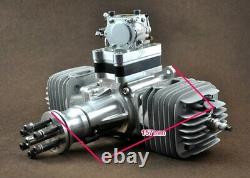 DLA116CC Gasoline Engine Twin Cylinder with Muffler Ignition Spark plug