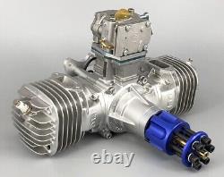 DLE130 TWIN 130cc 2 cycle air-cooled Twin gasoline engine for RC plane NIB