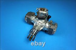 DLE40CC Twin Gasoline Engine WithElectronic Igniton &Muffler For RC Airplane