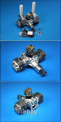 DLE-120cc Twin Gas Engine Free Shipping