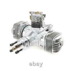 DLE Engines DLE-60 60cc Twin Gas Engine with Electronic Ignition and Mufflers