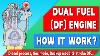 Dual Fuel Engine Gas Diesel Engine Conventional Diesel Engine Working Principle