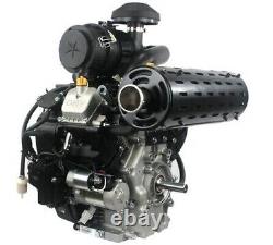 Engine Loncin Cylindrical 25.4x80 764cc Complete Petrol Electrical Twin Cylinder