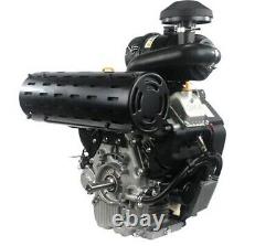 Engine Loncin Cylindrical 25.4x80 764cc Complete Petrol Electrical Twin Cylinder