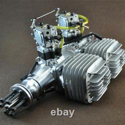 Gasoline In-Line Engine Twin Cylinder with Muffler Ignition Spark Plug DLA116CC