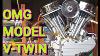 Harley Panhead V Twin Model Best Base I Could Build Cison Fg Vt9 9cc V Twin Motorbike Gas Engine