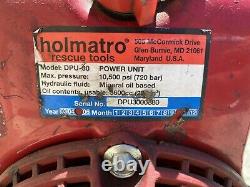 Homaltro Dpu30 Compact DuoPump Twin Line 10000PSI Hydraulic Pump Gas Engine