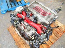 JDM 06-07 Subaru WRX STI EJ207 V9 Engine Twin Scroll VF37 Turbo V-9 Motor EJ20