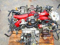 JDM 06-07 Subaru WRX STI EJ207 V9 Engine Twin Scroll VF37 Turbo V-9 Motor EJ20