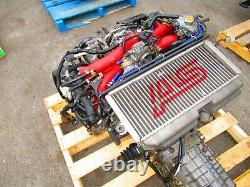 JDM 06-07 Subaru WRX STI EJ207 V9 Engine Twin Scroll VF37 Turbo V-9 Motor Only