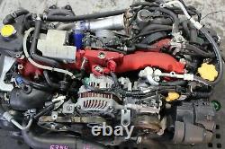 JDM 08-14 Subaru WRX STi GRB EJ207 V10 AVCS 2.0L Twin Scroll Turbo Engine #6394