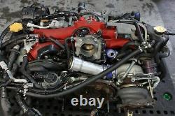 JDM 08-14 Subaru WRX STi GRB EJ207 V10 AVCS 2.0L Twin Scroll Turbo Engine #6394