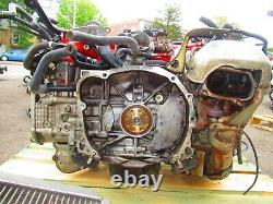 JDM 2001-2002 Subaru WRX STI EJ207 Engine Twin Scroll VF30 Turbo V7 Motor Ecu