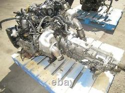 JDM Subaru Legacy EJ208 Twin Turbo Engine BH EJ20R EJ206 2.0L Transmission MT