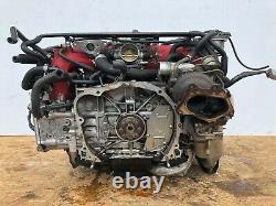 JDM Subaru WRX STi EJ207 V8 Engine 2.0L DOHC AVCS Turbo Motor VF37 Twin Scroll