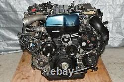 JDM Toyota 2JZGTE VVTi Engine 3.0L DOHC Twin Turbo Auto Trans Wire Ecu 2JZ Motor