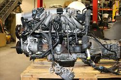 JDM Toyota Supra Soarer 1JZGTE 2.5L Twin Turbo Rear Sump Engine R154 Gearbox MT