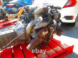 Jdm Mazda Rx7 Fd3s Twin Turbo Engine 5 Speed Mt Transmission Jdm 13b-tt 13btt