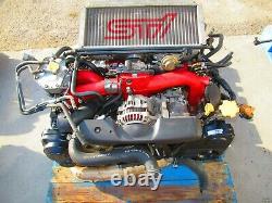 Jdm Sti Ej207 V8 Engine Vf37 Turbo Twin Scroll V-8 Motor Non Immobilizer Ecu V/8