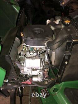 John Deere X720 Lawn Mower Tractor 60 Drive Over Deck Kawasaki 23HP Twin Engine