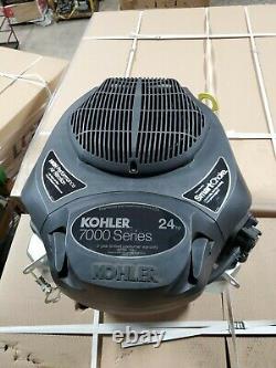 KT735-3064 24hp Kohler Vert Shaft Engine 1-1/8D x 4-5/16L Twin -Loc DB