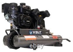 Kohler Twin Tank Pressure Portable Powered Gasoline Engine Air Compressor